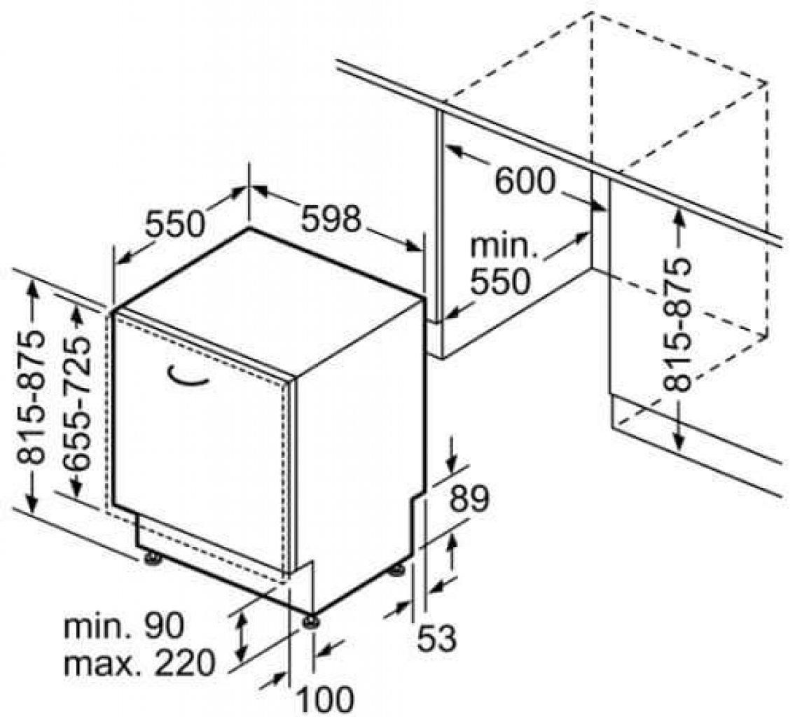 Bosch SMV4EVX10E Umývačka