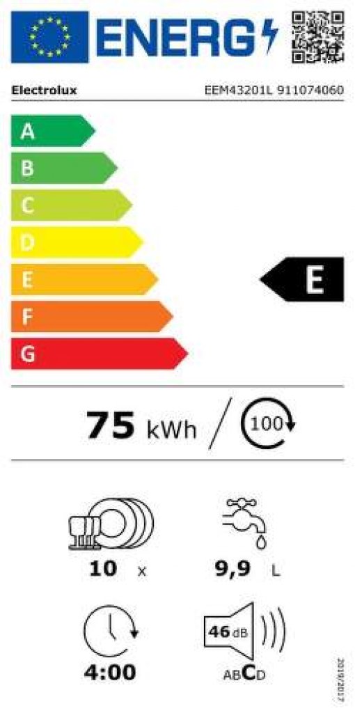 Electrolux EEM43201L Umývačka