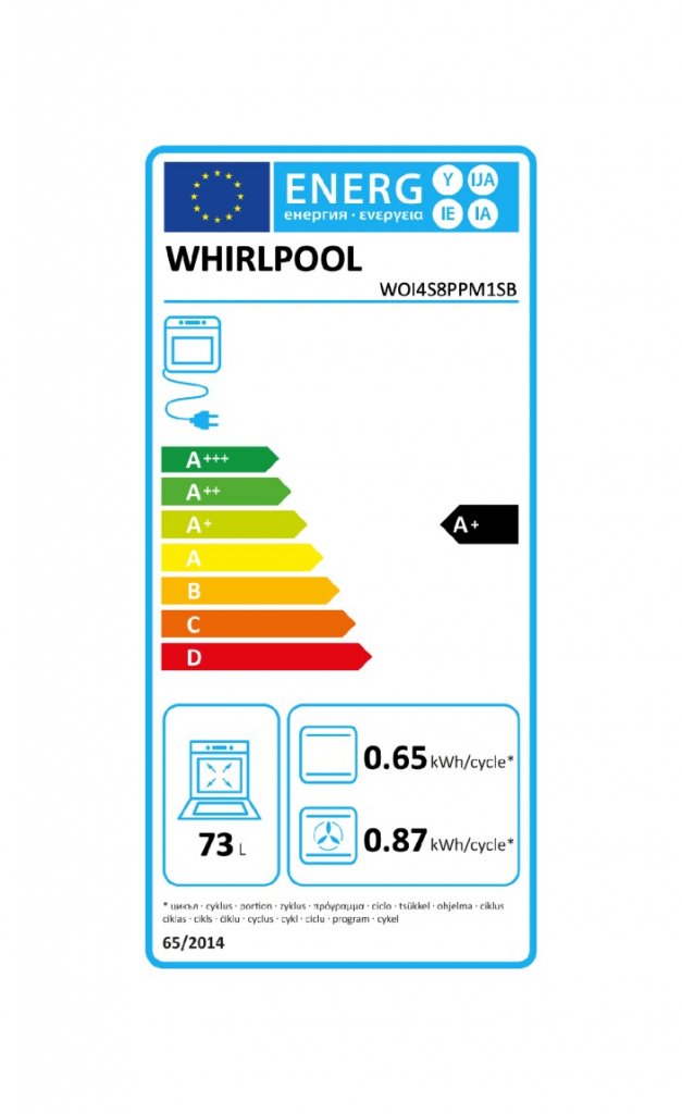 Whirlpool WOI4S8PPM1SB Rúra